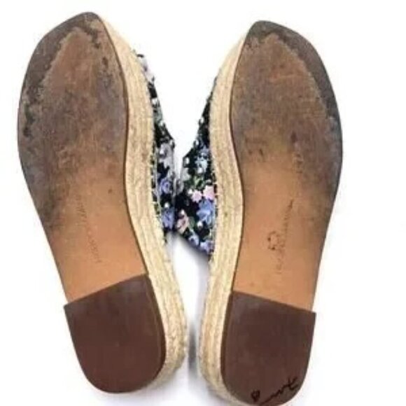 Rebecca Minkoff Jodi Espadrille Sandals Size 7 Floral Bohemian Summer Slides - Picture 8 of 8